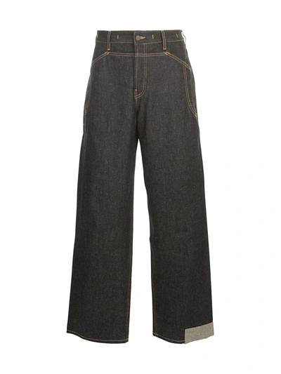 Jacquemus "le De Nimes Grano" Jeans In Blue