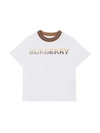 BURBERRY WHITE T-SHIRT,8036937 A1464