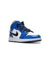 Nike Air Jordan 1 Mid Se Gs Sneakers In Blue