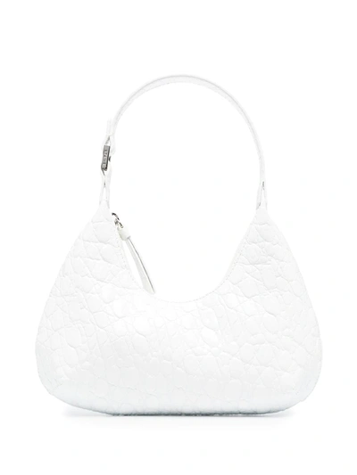 By Far Baby Amber Shoulder Bag In White