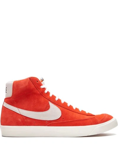 Nike Blazer Low '77 Suede Sneaker In Red