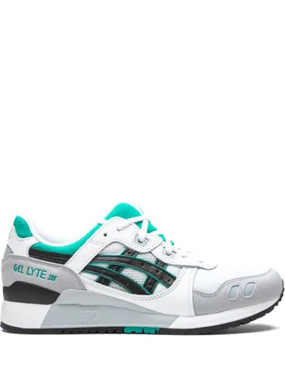 Asics Gel-lyte Iii Leather & Mesh Trainers In White