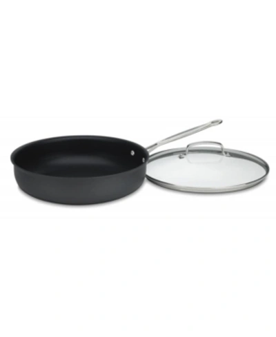 Cuisinart Chefs Classic Hard Anodized 12" Deep Fry Pan W/ Cover