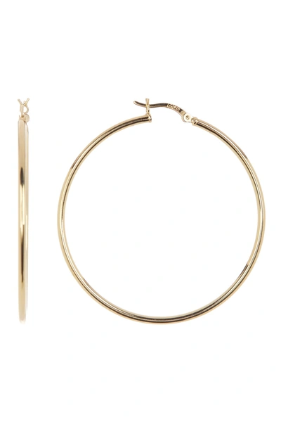 Sterling Forever 14k Gold Vermeil 50mm Hoop Earrings