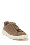 Vince Brady Lace-up Suede Sneaker In Flint