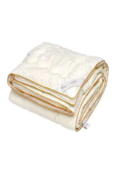 Enchante Home Luxury Wool King Size Comforter In White