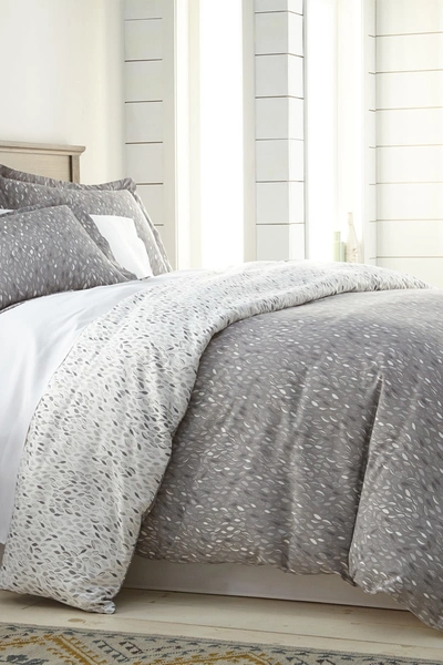 Southshore Fine Linens Modern Printed Duvet Cover Set In Botanical Forest Grey
