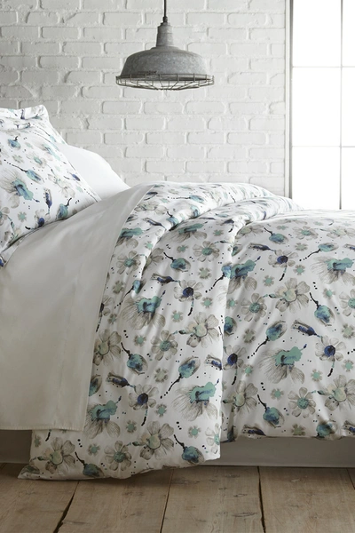 Southshore Fine Linens Full/queen Premium Collection Ultra-soft 300 Thread-count Cotton Duvet Cover Sets In Watercolor Symphony Blue