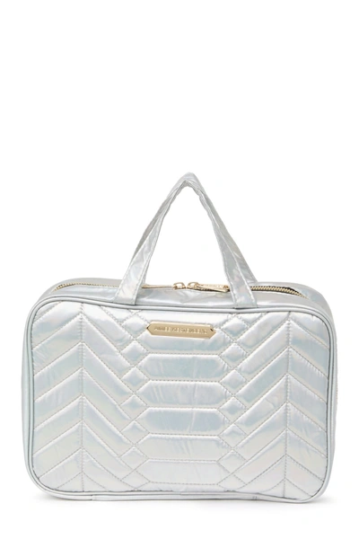 Aimee Kestenberg Jenna Hanging Toiletry Travel Bag In Hologram Scene Steal  | ModeSens