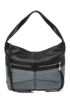 Aimee Kestenberg Road Trip Leather Hobo Bag In Denim