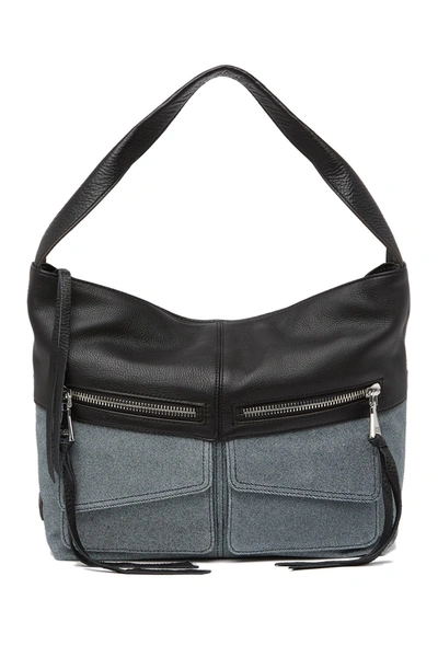 Aimee Kestenberg Road Trip Leather Hobo Bag In Denim