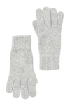 Ugg Touchscreen Compatible Knit Gloves In Greyheather