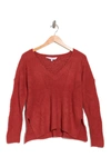 CUPCAKES AND CASHMERE MAJ SOFT V-NECK DOLMAN SWEATER,192115264009