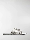 BALENCIAGA 椭圆形BB穆勒凉鞋,16243169