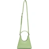 STAUD GREEN CROC MINI REY BAG