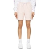 ALEXANDER WANG PINK TERRY SHORTS