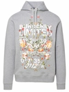 BURBERRY GREY LYLEFORD SWEATSHIRT