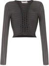 DION LEE BRAIDED PANEL TOP