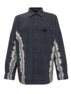 PALM ANGELS PALM ANGELS TIE DYE PALM OVERSHIRT