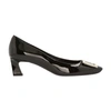 ROGER VIVIER TROMPETTE PUMPS,ROGBN6BGBCK