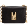 MOSCHINO WOMEN'S LEATHER SHOULDER BAG M,A743280040555