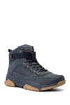 Reserved Footwear Preston Lace-up Boot In Navy