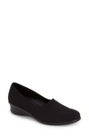 Ecco Felicia Womens Leather Marled Loafers In 51052blkbl