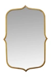 Stratton Home 36" Hillary Gold Metal Mirror In Antique Gold