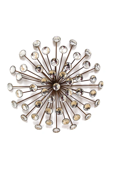 Stratton Home Gold Acrylic Burst Wall Decor