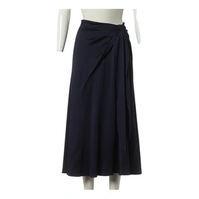 Pre-owned Peter Pilotto Mid-length Skirt In Navy