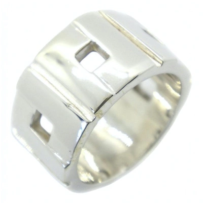 Pre-owned Gucci Ring In Silver