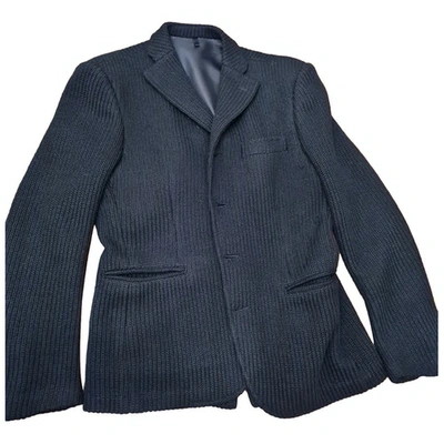 Pre-owned Tonello Blue Wool Jacket