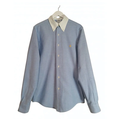 Pre-owned Brooks Brothers Shirt In Blue