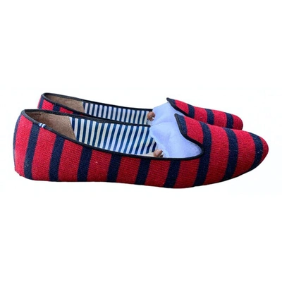 Pre-owned Charles Philip Cloth Ballet Flats In Multicolour
