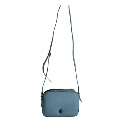 Pre-owned Kurt Geiger Turquoise Leather Handbag