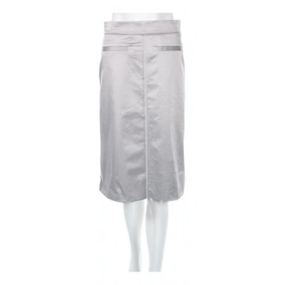Pre-owned Filippa K Mid-length Skirt In Grey