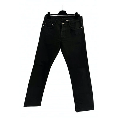 Pre-owned Marc By Marc Jacobs Straight Jeans In Black