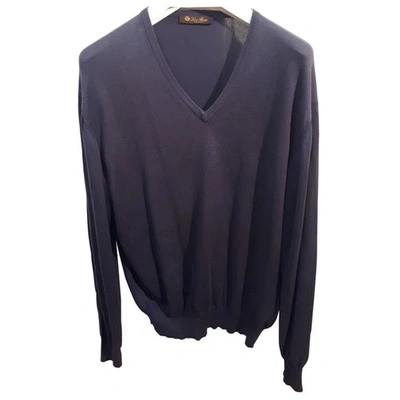 Pre-owned Loro Piana Pull In Blue