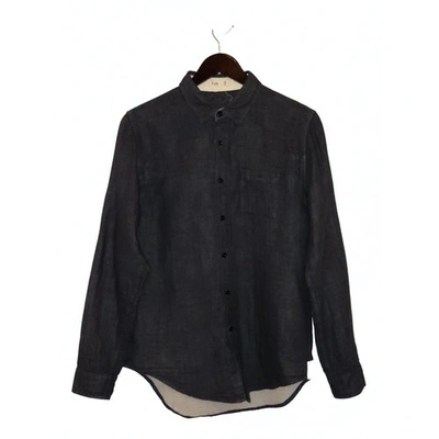 Pre-owned Folk Shirt In Anthracite
