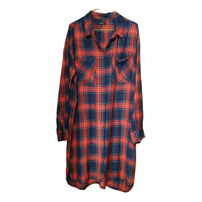 Pre-owned Pepe Jeans Mid-length Dress In Red