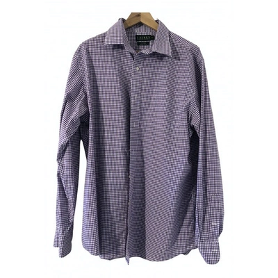 Pre-owned Lauren Ralph Lauren Shirt In Purple