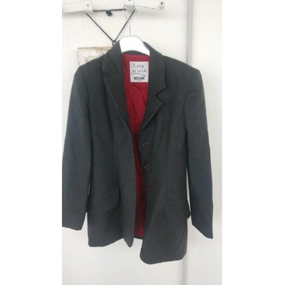 Pre-owned Moschino Cheap And Chic Wool Blazer In Multicolour