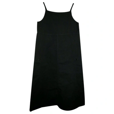 Pre-owned Stefanel Mid-length Dress In Black