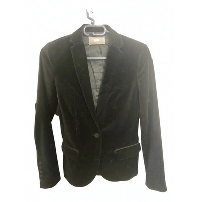 Pre-owned Zadig & Voltaire Black Velvet Jacket