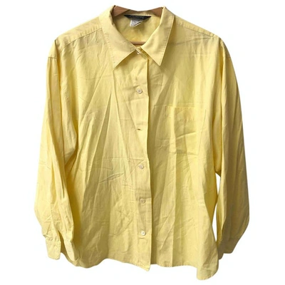 Pre-owned Max Mara Shirt In Yellow