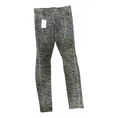 Pre-owned Faith Connexion Trousers In Grey