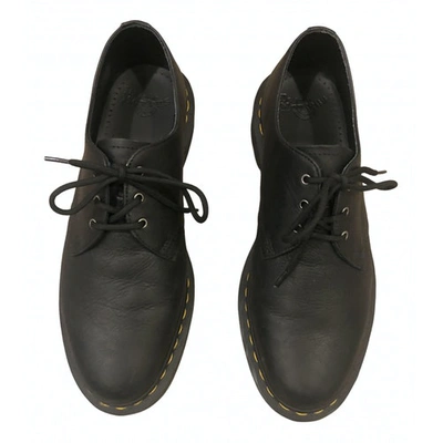 Pre-owned Dr. Martens' 3989 (brogue) Black Leather Lace Ups