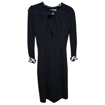 Pre-owned Burberry Dress In Black