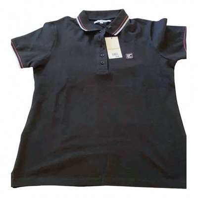 Pre-owned Ted Lapidus Black Cotton Top