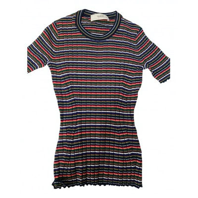 Pre-owned Pringle Of Scotland Wool T-shirt In Multicolour